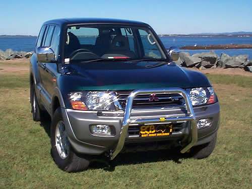 2002 pajero bullbar